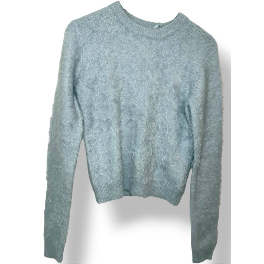 SKIMS Brushed Alpaca Crewneck Sweater NWT - Picture 2 of 4